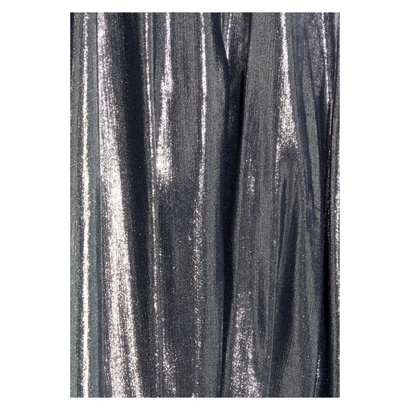 New! Rare IRO Matcha Metallic Wrap Up Dress - Picture 8 of 9